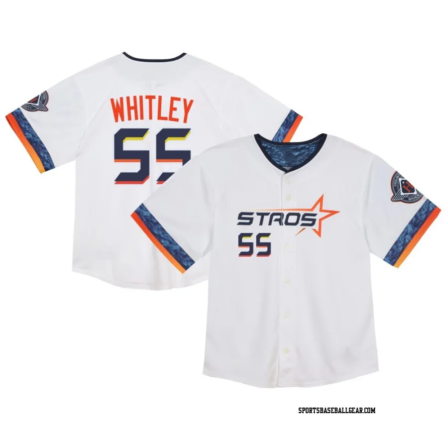 Forrest Whitley Toddler Houston Astros White Limited 2025 City Connect Jersey
