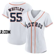 Forrest Whitley Women's Houston Astros White Authentic 2022 World Series Champions Home Jersey