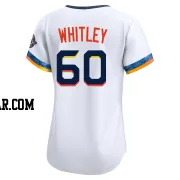 Forrest Whitley Women's Houston Astros White Limited 2025 City Connect Jersey