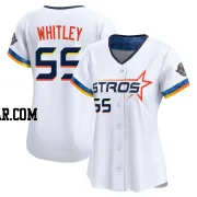 Forrest Whitley Women's Houston Astros White Limited 2025 City Connect Jersey