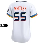 Forrest Whitley Women's Houston Astros White Limited 2025 City Connect Jersey