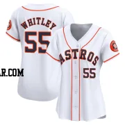 Forrest Whitley Women's Houston Astros White Limited Home Jersey