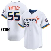Forrest Whitley Youth Houston Astros White Limited 2025 City Connect Jersey