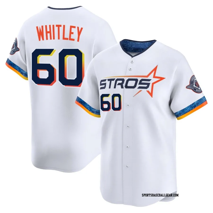 Forrest Whitley Youth Houston Astros White Limited 2025 City Connect Jersey