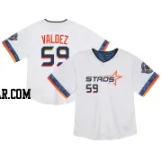 Framber Valdez Toddler Houston Astros White Limited 2025 City Connect Jersey