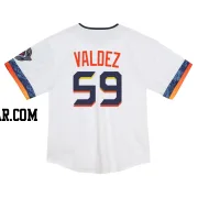 Framber Valdez Toddler Houston Astros White Limited 2025 City Connect Jersey
