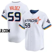 Framber Valdez Youth Houston Astros White Limited 2025 City Connect Jersey