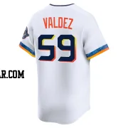 Framber Valdez Youth Houston Astros White Limited 2025 City Connect Jersey