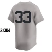 Franchy Cordero Men's New York Yankees Gray Limited Away 2nd Jersey