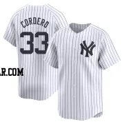 Franchy Cordero Youth New York Yankees White Limited Yankee Home Jersey