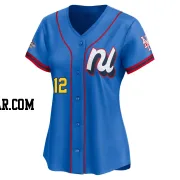 Francisco Lindor Women's New York Mets Blue Limited National League 2025 All-Star Edition Jersey