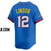 Francisco Lindor Youth New York Mets Blue Limited National League 2025 All-Star Edition Jersey