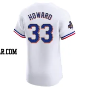 Frank Howard Men's Texas Rangers Gold Elite White 2024 Collection Jersey