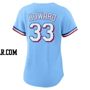 Frank Howard Women's Texas Rangers Light Blue Replica Alternate Jersey