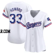 Frank Howard Women's Texas Rangers White Limited Home Jersey