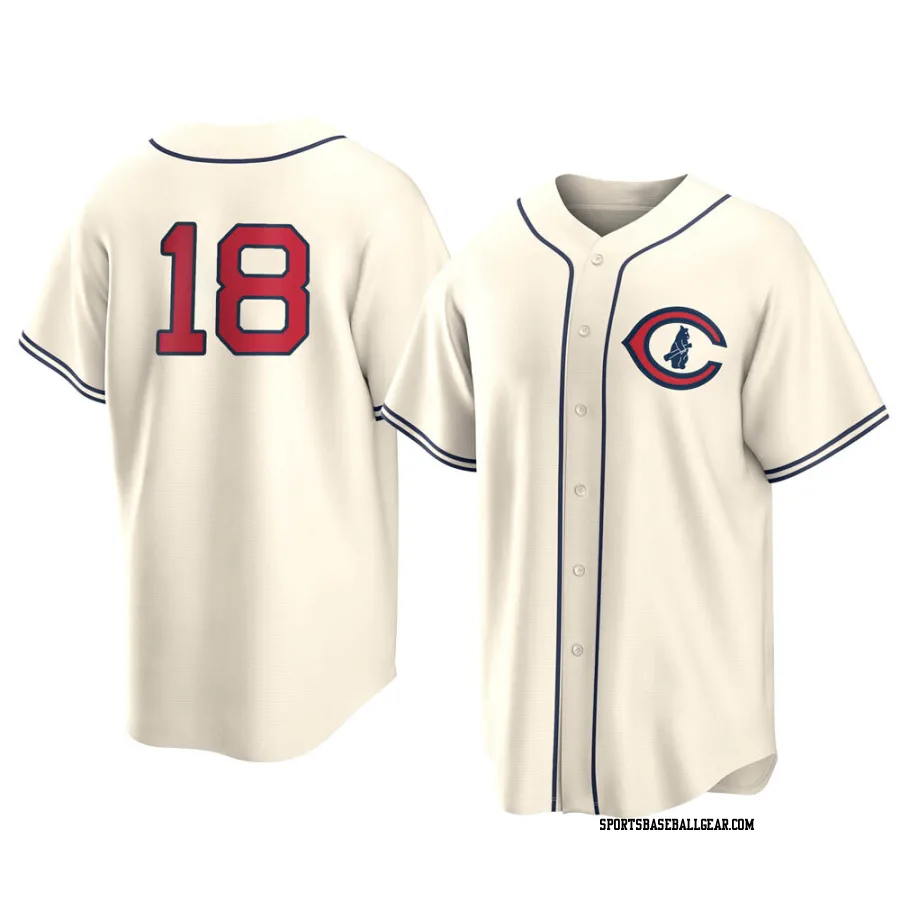 Frank Schwindel Youth Chicago Cubs Cream Replica 2022 Field Of Dreams Jersey