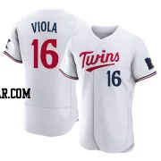 Frank Viola Men's Minnesota Twins White Authentic Home Jersey