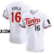 Frank Viola Men's Minnesota Twins White Elite Home Jersey