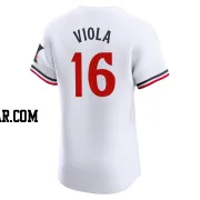 Frank Viola Men's Minnesota Twins White Elite Home Jersey