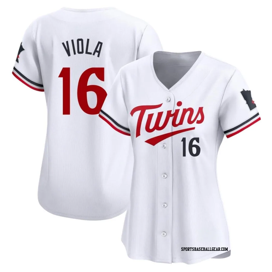 Frank Viola Women's Minnesota Twins White Limited Home Jersey