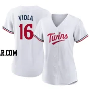 Frank Viola Women's Minnesota Twins White Replica Home Jersey