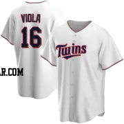 Frank Viola Youth Minnesota Twins White Replica Home Jersey