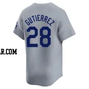 Franklin Gutierrez Youth Los Angeles Dodgers Gray Limited Away Jersey