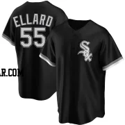 Fraser Ellard Men's Chicago White Sox Black Replica Alternate Jersey
