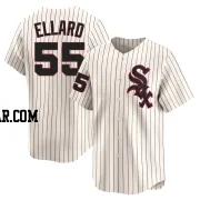 Fraser Ellard Men's Chicago White Sox Cream Limited Throwback Cooperstown Jersey