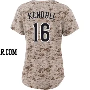 Fred Kendall Women's San Diego Padres Camo Limited 2nd Alternate Jersey