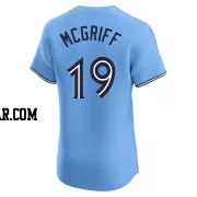 Fred Mcgriff Men's Toronto Blue Jays Blue Elite Powder Alternate Jersey