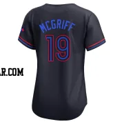 Fred Mcgriff Women's Toronto Blue Jays Black Limited 2024 City Connect Jersey