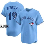 Fred Mcgriff Youth Toronto Blue Jays Blue Limited Powder Alternate Jersey