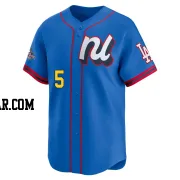 Freddie Freeman Men's Los Angeles Dodgers Blue Limited National League 2025 All-Star Edition Jersey
