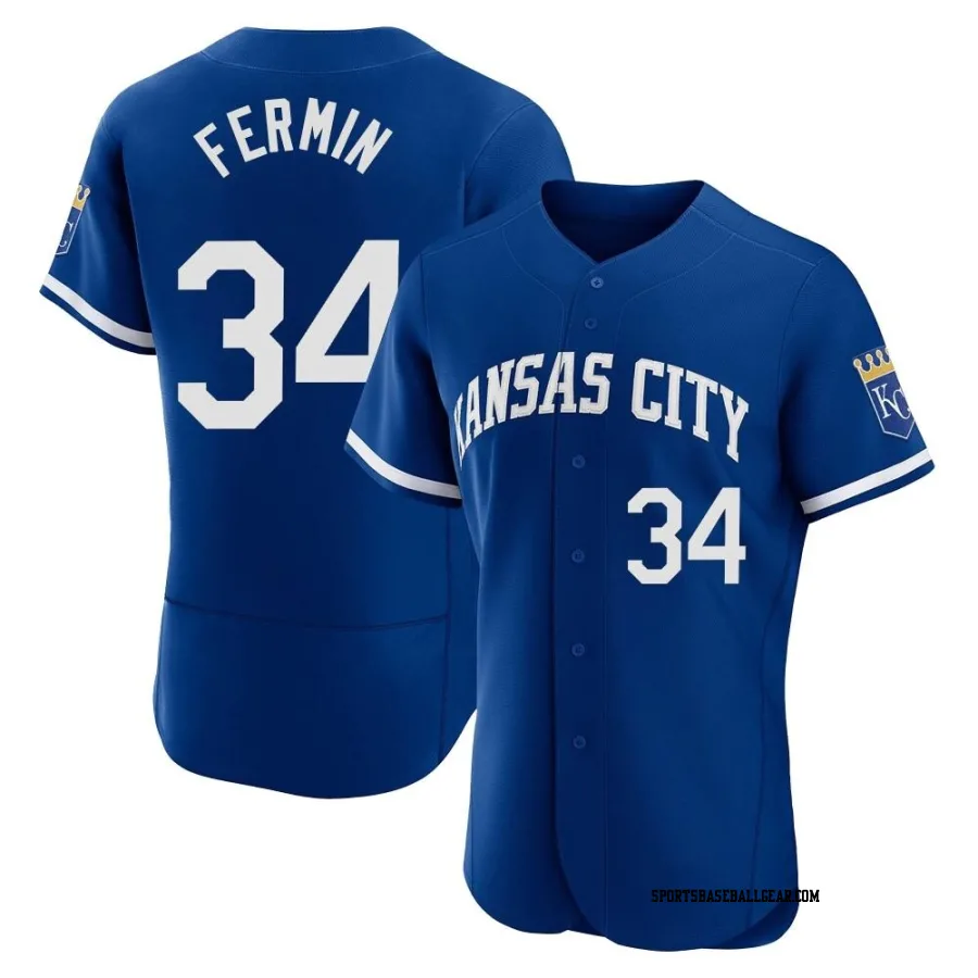 Freddy Fermin Men's Kansas City Royals Royal Authentic 2022 Alternate Jersey