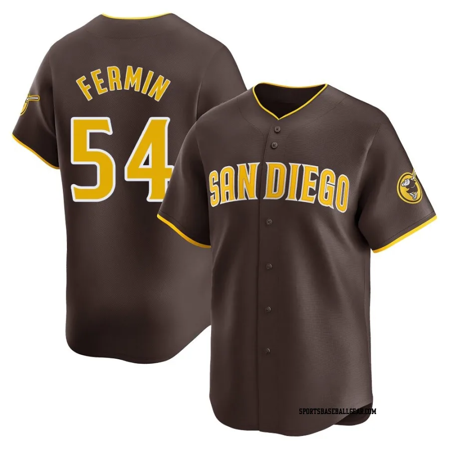 Freddy Fermin Men's San Diego Padres Brown Limited Away Jersey