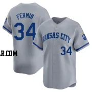 Freddy Fermin Youth Kansas City Royals Gray Limited Away Jersey