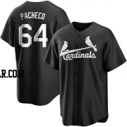 Freddy Pacheco Youth St. Louis Cardinals Black/White Replica Jersey