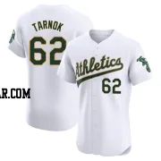 Freddy Tarnok Men's Oakland Athletics White Elite Home Jersey