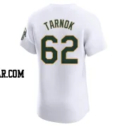 Freddy Tarnok Men's Oakland Athletics White Elite Home Jersey