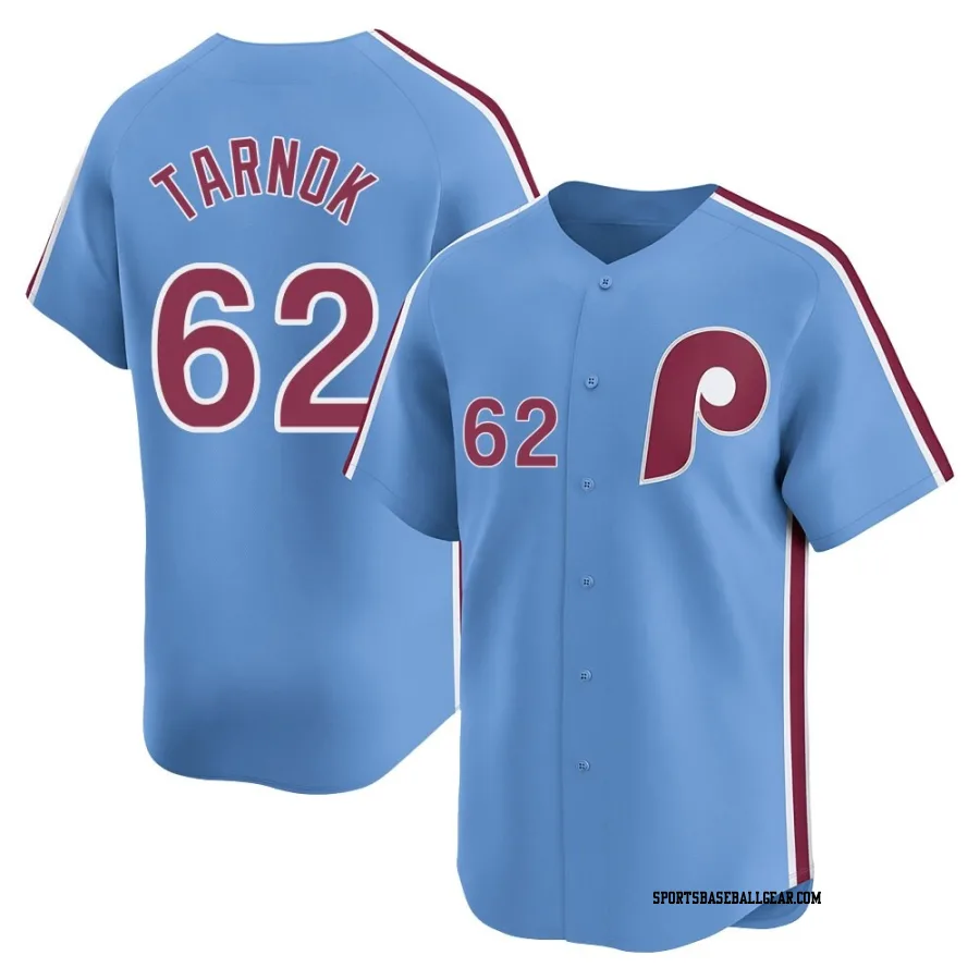 Freddy Tarnok Men's Philadelphia Phillies Light Blue Limited Alternate Jersey