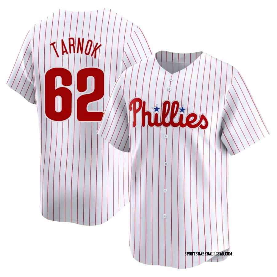 Freddy Tarnok Men's Philadelphia Phillies White Limited Home Jersey