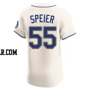 Gabe Speier Men's Seattle Mariners Cream Elite Alternate Jersey