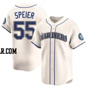 Gabe Speier Men's Seattle Mariners Cream Limited Alternate Jersey