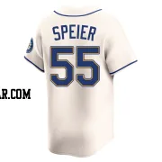 Gabe Speier Men's Seattle Mariners Cream Limited Alternate Jersey