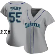 Gabe Speier Women's Seattle Mariners Gray Authentic Road Jersey