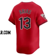 Gabriel Arias Men's Cleveland Guardians Red Limited Alternate Jersey
