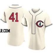 Garrett Cooper Men's Chicago Cubs Cream Authentic 2022 Field Of Dreams Jersey