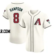 Garrett Hampson Men's Arizona Diamondbacks Cream Elite Home Jersey