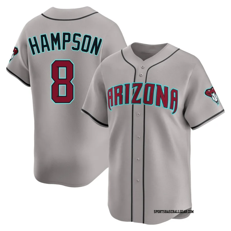 Garrett Hampson Men's Arizona Diamondbacks Gray Limited Alternate Jersey